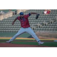 Kansas City Monarchs pitcher Justin Donatella vs. Sioux City