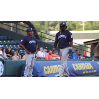 Michael Beltre of the Somerset Patriots