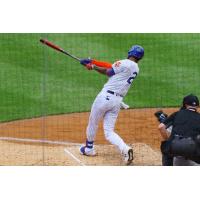 José Martínez's home run swing on Sunday afternoon for the Syracuse Mets