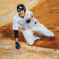 Gio Urshela with the New York Yankees
