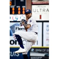 Somerset Patriots pitcher Luis Medina