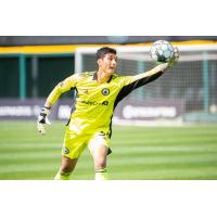 Tacoma Defiance goalkeeper Christian Herrera