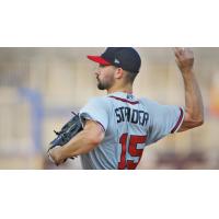 Mississippi Braves pitcher Spencer Strider