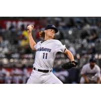 Pensacola Blue Wahoos pitcher Max Meyer