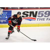 Forward Ben Hawerchuk with the Brampton Beast