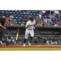 Peyton Burdick of the Pensacola Blue Wahoos