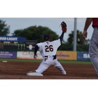 Charleston RiverDogs first baseman Alexander Ovalles