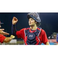 Mississippi Braves catcher Shea Langeliers
