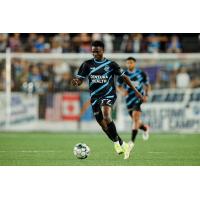 Colorado Springs Switchbacks FC midfielder Andre Lewis vs. El Paso Locomotive FC
