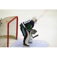North Iowa Bulls goaltender Cullen DeYoung