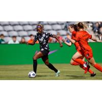 Racing Louisville FC forward Cheyna Matthews vs. the Houston Dash