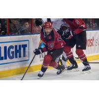 Forward Joey Sides with the Rapid City Rush
