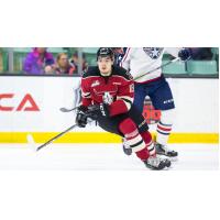 Forward Brandon Cutler with the Red Deer Rebels