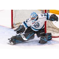 Winnipeg ICE goaltender Gage Alexander