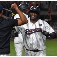 Oswaldo Cabrera of the Somerset Patriots