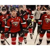 Centre Justin Sourdif of the Vancouver Giants