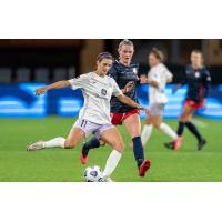 Racing Louisville FC defender Emily Fox vs. the Washington Spirit