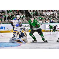 Jacob Peterson with the Dallas Stars