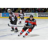 Colton Sissons with the Kelowna Rockets