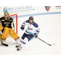 Forward Eduards Tralmaks with the University of Maine