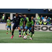 Seattle Sounders FC battles Sporting Kansas City
