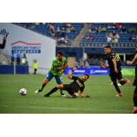 Seattle Sounders FC midfielder Danny Leyva vs. LAFC