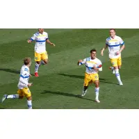 Chris Wondolowski of the San Jose Earthquakes celebrates his 170th MLS goal