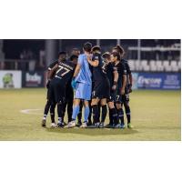 Birmingham Legion FC huddle