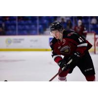 Vancouver Giants defenceman Mazden Leslie