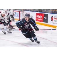 Winnipeg ICE forward Zach Benson