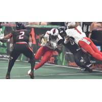 Jacksonville Sharks wide receiver Damien McGhee vs. the Orlando Predators