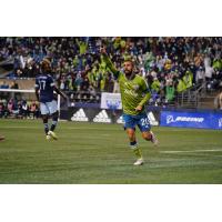 Seattle Sounders FC midfielder Nicolas Benezet