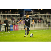 Louisville City FC defender Oscar Jimenez