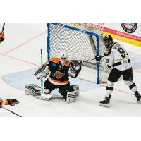 Goaltender Stefanos Lekkas with the Fort Wayne Komets