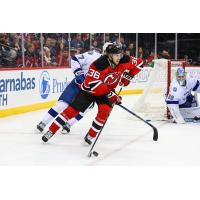 Right wing Nick Lappin with the New Jersey Devils