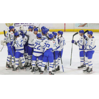 Wichita Thunder celebrates a shootout win