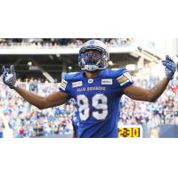 Winnipeg Blue Bombers wide receiver Kenny Lawler