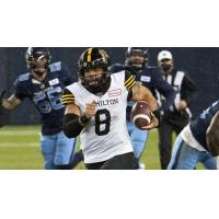Hamilton Tiger-Cats quarterback Jeremiah Masoli