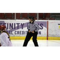 ECHL official Laura Schmidlein