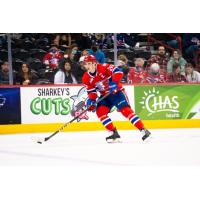 Jack Finley with the Spokane Chiefs