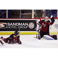 Vancouver Giants goaltender Jesper Vikman