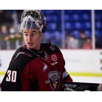 Vancouver Giants goaltender Jesper Vikman