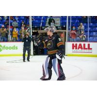 Vancouver Giants goaltender Jesper Vikman