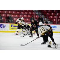 Brandon Wheat Kings face the Moose Jaw Warriors