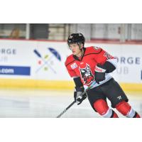 Forward Robbie Payne with the Adirondack Thunder