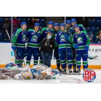 Swift Current Broncos Teddy Bear Toss