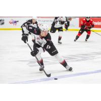 Vancouver Giants defenceman Evan Toth vs. the Prince George Cougars