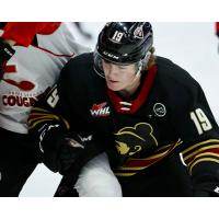 Vancouver Giants right wing Payton Mount vs. the Prince George Cougars