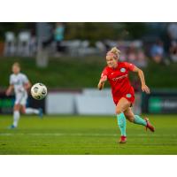 Kansas City Current forward Kristen Hamilton