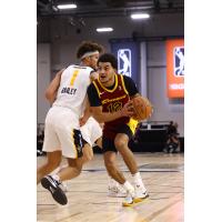 Cleveland Charge guard-forward Justin James eyes the basket against the Salt Lake City Stars